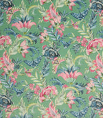 Flutter Velvet Fabric / Sage - Just Fabrics