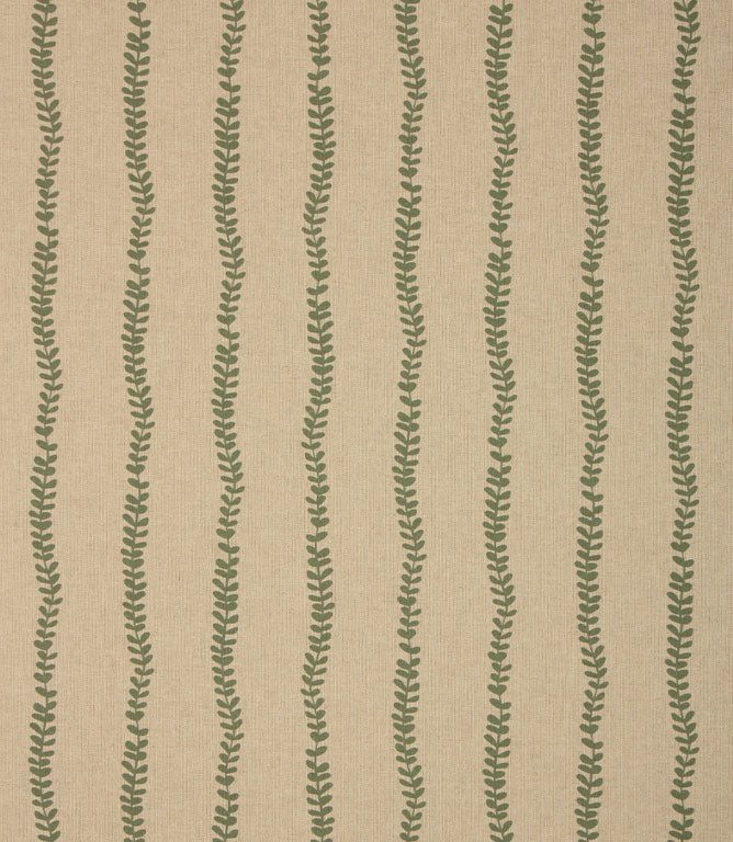 Harriet Trail Fabric / Apple Green - Just Fabrics