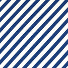 Paper Straw Stripe Fabric / Lapis - Just Fabrics