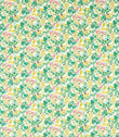 Wildflower Meadow Fabric / Rose / Emerald / Peridot - Just Fabrics