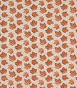 Flannery Fabric / Russet - Just Fabrics