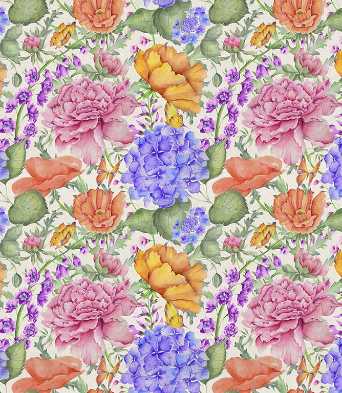 Idalia Clearance Fabric / Fuchsia - Just Fabrics