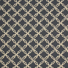 Hedgerow Tile Fabric / Indigo - Just Fabrics
