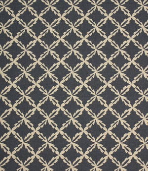 Hedgerow Tile Fabric / Indigo