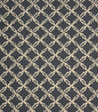 Hedgerow Tile Fabric / Indigo - Just Fabrics