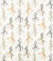 Tillandsia Fabric / Amber / Slate - Just Fabrics