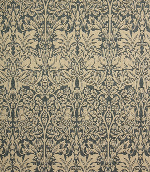 Brer Rabbit Tapestry Fabric / Blue