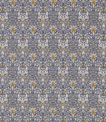 Snakeshead Fabric / Indigo / Hemp - Just Fabrics