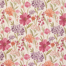 Fleur FR Fabric / Mulberry - Just Fabrics