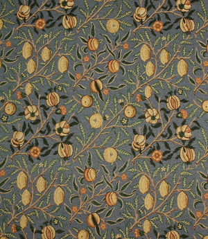Pomegranate Tapestry Fabric / Blue