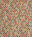 Chevron Tapestry Fabric / Multi - Just Fabrics