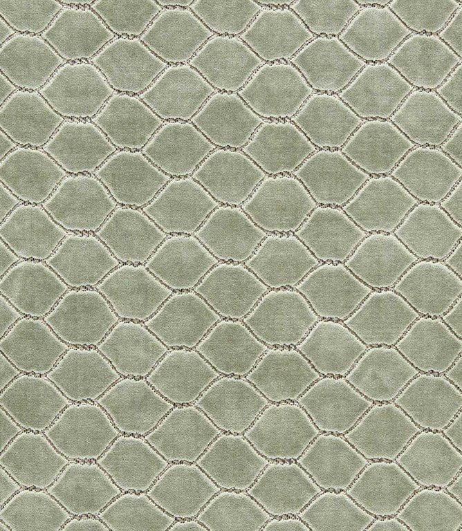 Faraday Velvet Fabric / Smog Blue - Just Fabrics