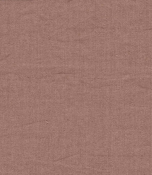 Rue Linen Fabric / Rose