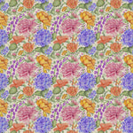 Idalia Mini Fabric / Fuchsia - Just Fabrics