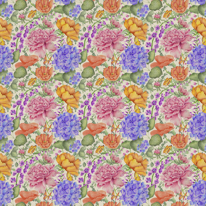 Idalia Mini Fabric / Fuchsia - Just Fabrics