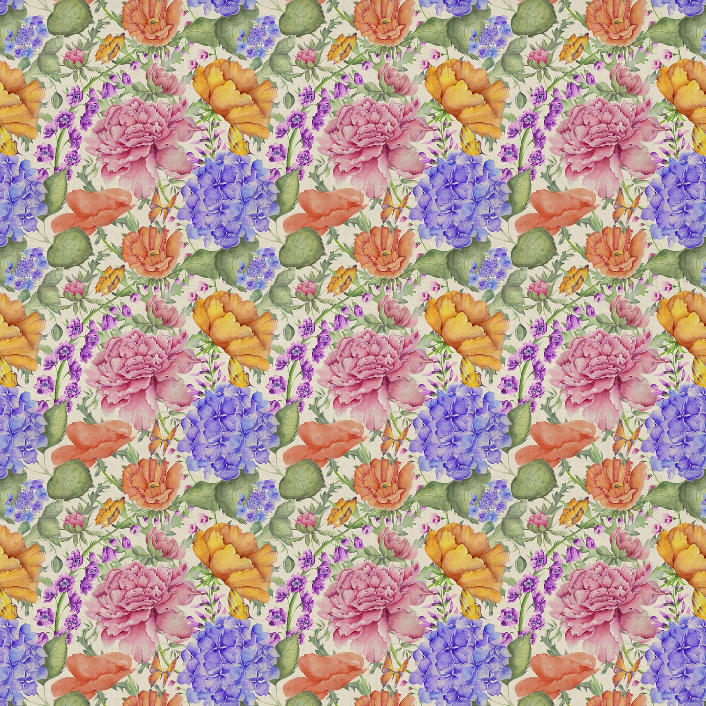 Idalia Mini Fabric / Fuchsia - Just Fabrics