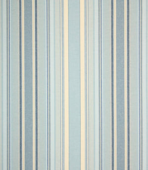 Falmouth Stripe Fabric / Horizon