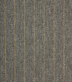 Morris Herringbone Fabric / Grey - Just Fabrics