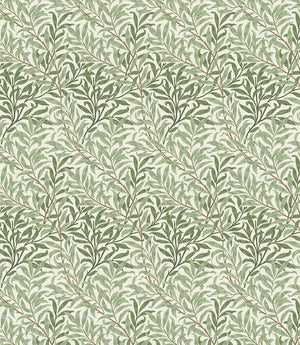 Willow Bough Oilcloth Fabric / Sage