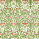 Bluebell Fabric / Leaf Green / Sweet Briar - Just Fabrics