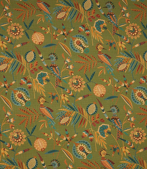 Hoopoe Fabric / Fern