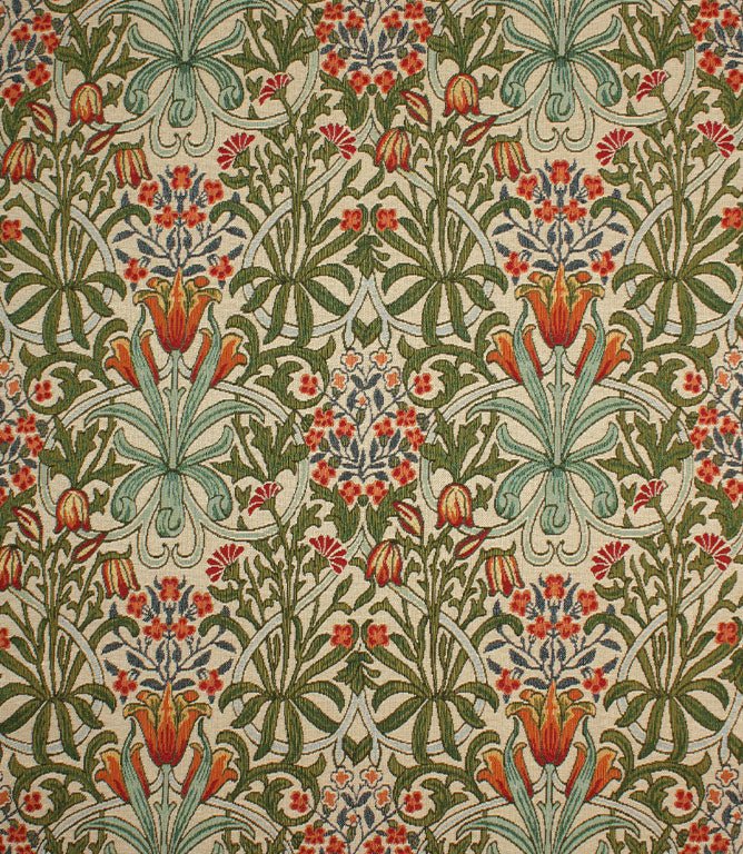 Woodland Weeds Tapestry Fabric / Multi - Just Fabrics