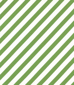 Paper Straw Stripe Fabric / Peridot - Just Fabrics