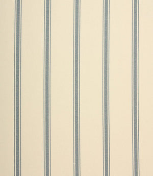 St Agnes Wide Stripe Fabric / Blue