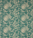 Olivia Fabric / Teal - Just Fabrics