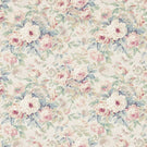 Amelia Rose Fabric / Wedgwood / Rose - Just Fabrics