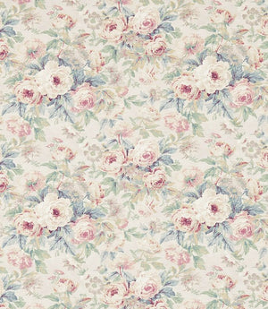 Amelia Rose Fabric / Wedgwood / Rose