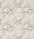 Amelia Rose Fabric / Wedgwood / Rose - Just Fabrics