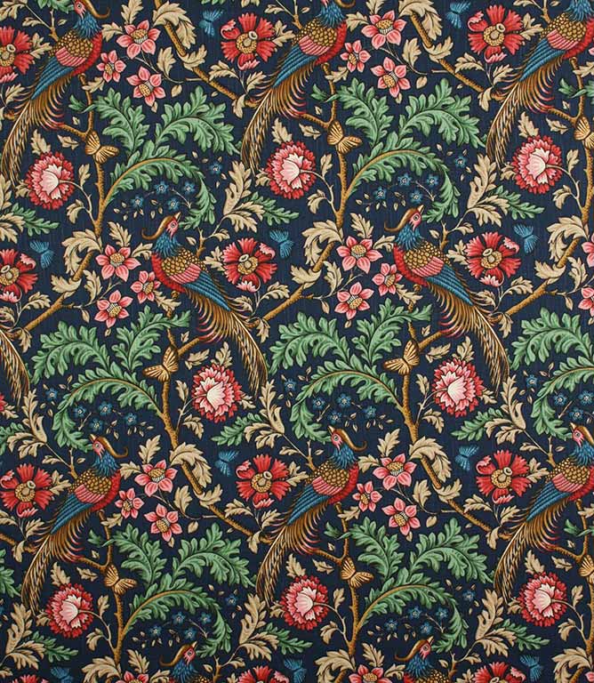 Oakmere Fabric / Indigo - Just Fabrics