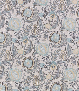 Winter Fruits Fabric / Chrome