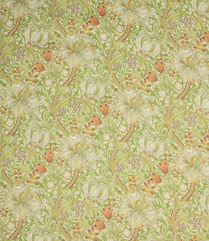 Golden Lily Outdoor Fabric / Willow