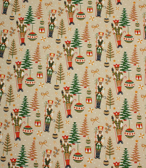 Nutcracker Noel Fabric / Linen