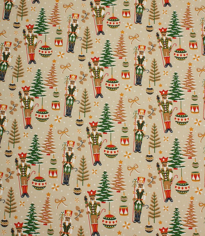 Nutcracker Noel Fabric / Linen - Just Fabrics