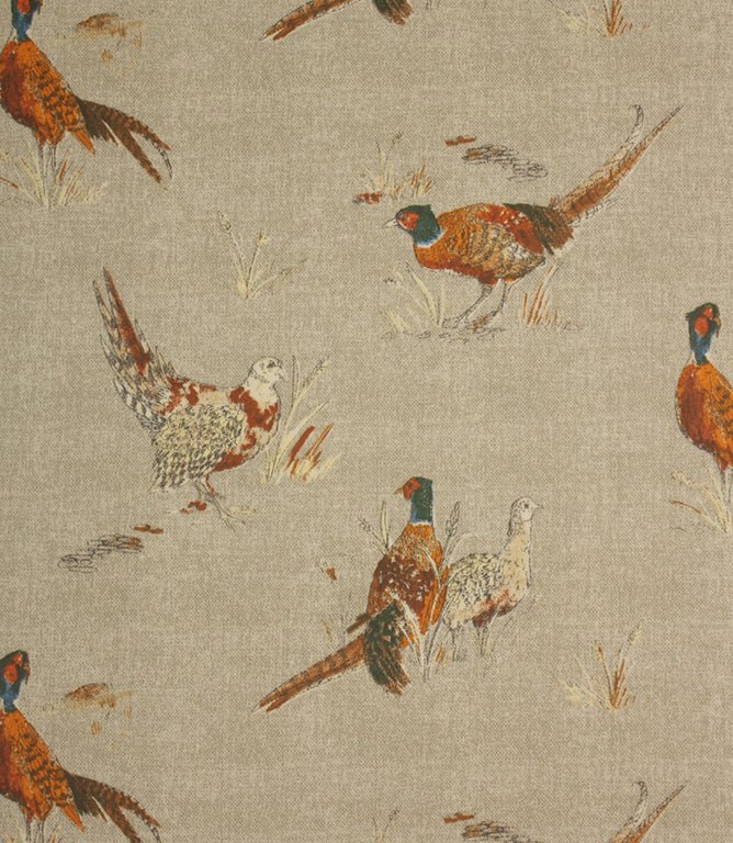 Country Roost PVC Fabric / Natural - Just Fabrics