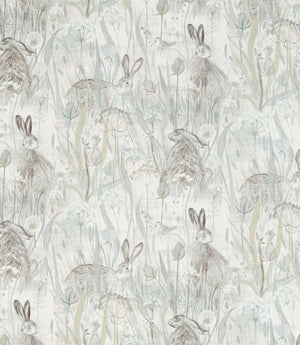 Dune Hares Fabric / Mist / Pebble