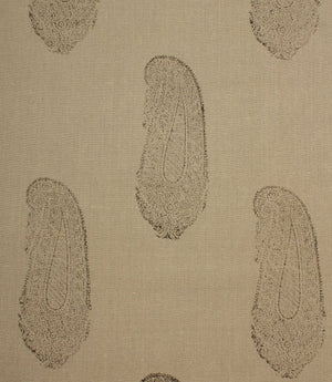 Bagaduru Fabric / Linen / Noir / Gold