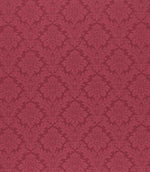 Lymington Damask Fabric / Raspberry - Just Fabrics
