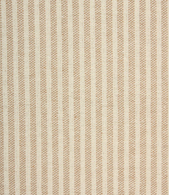 Sandbank Stripe Fabric / Taupe - Just Fabrics