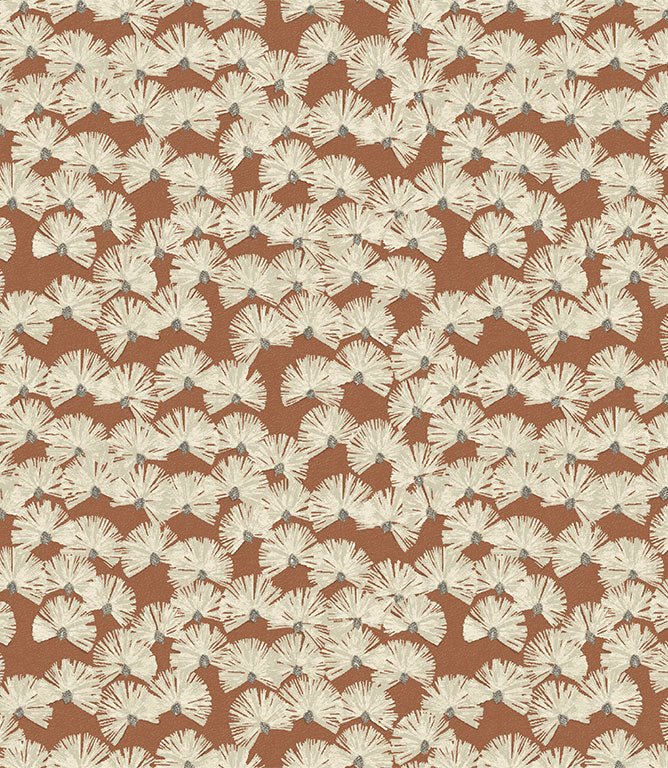 Nara FR Fabric / Burnt Sienna - Just Fabrics