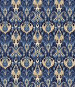Bukhara Fabric / Indigo - Just Fabrics