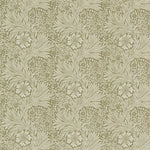 Marigold Fabric / Olive / Linen - Just Fabrics