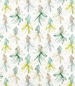 Tillandsia Fabric / Kiwi / Juniper - Just Fabrics