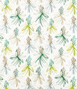 Tillandsia Fabric / Kiwi / Juniper - Just Fabrics