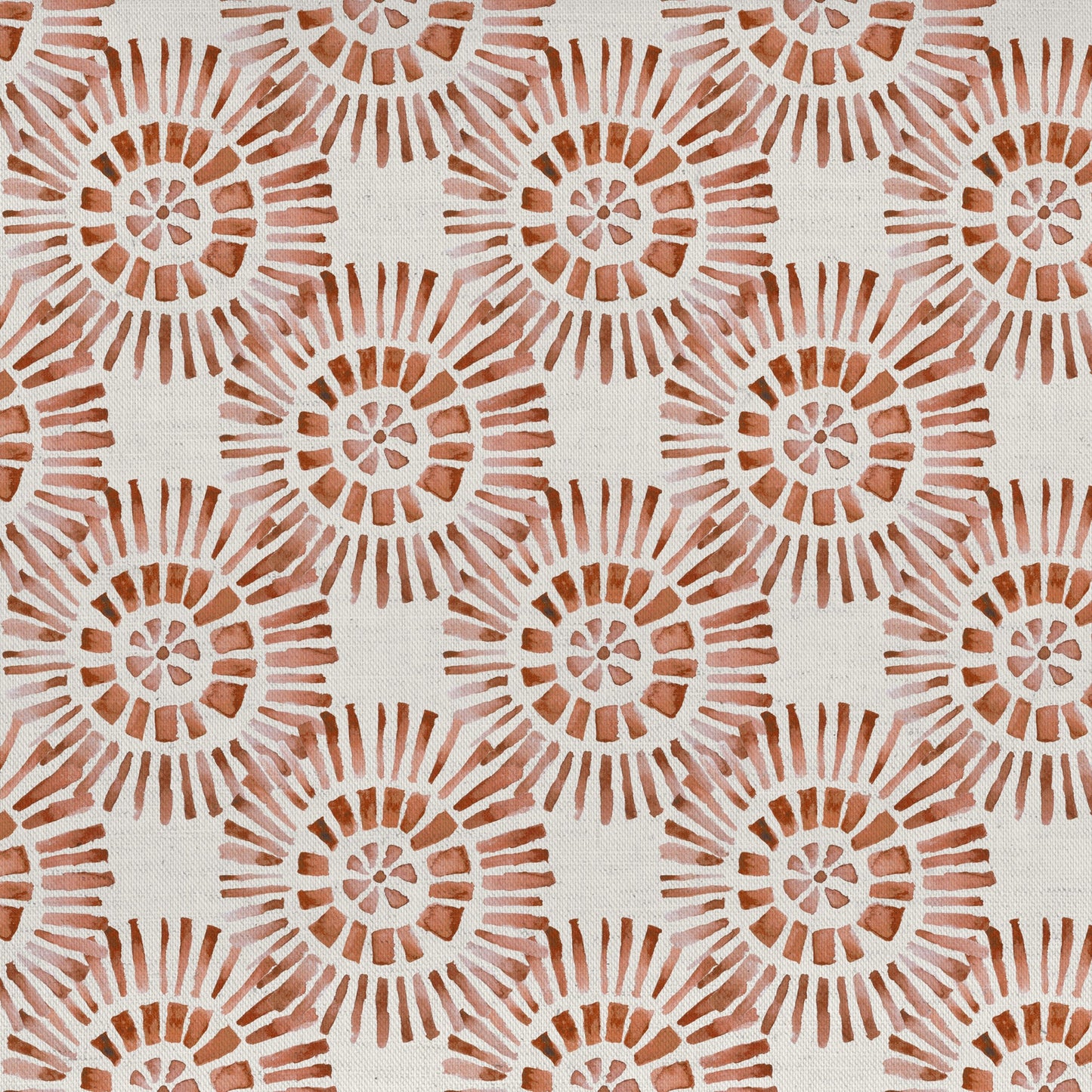 Vali Fabric / Terracotta - Just Fabrics