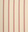 St Agnes Wide Stripe Fabric / Red - Just Fabrics