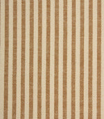 Broadway Stripe Fabric / Caramel - Just Fabrics